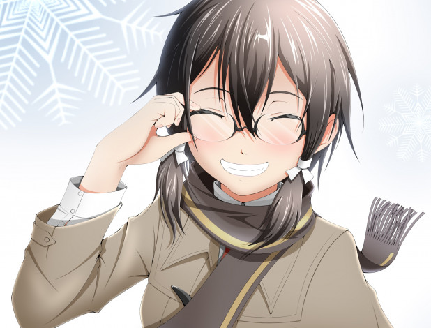 Обои картинки фото аниме, sword art online, девушка, взгляд, фон