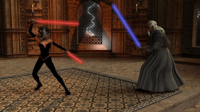 Обои картинки фото 3д графика, фантазия , fantasy, фон, взгляд, девушка