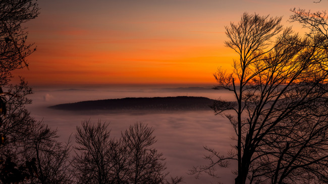 Обои картинки фото природа, восходы, закаты, рассвет