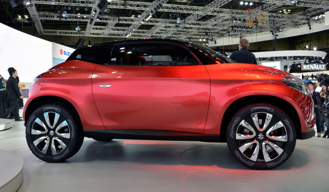 Обои картинки фото suzuki crosshiker concept 2013, автомобили, выставки и уличные фото, concept, crosshiker, suzuki, 2013