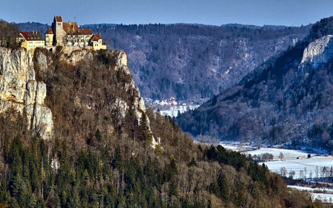 Обои картинки фото werenwag castle,  germany, города, замки германии, werenwag, castle