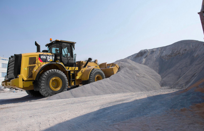 Обои картинки фото техника, фронтальные погрузчики, caterpillar