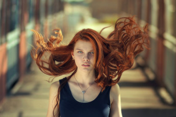 Картинка девушка девушки -unsort+ рыжеволосые+и+другие модель