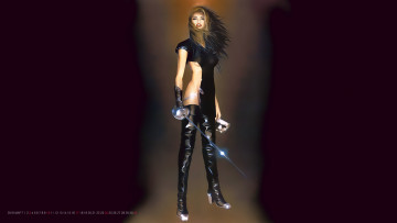 Картинка календари фэнтези девушка оружие шпага