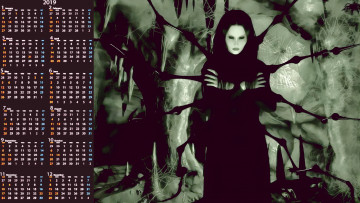 Картинка календари фэнтези женщина