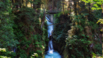 Картинка природа водопады простор