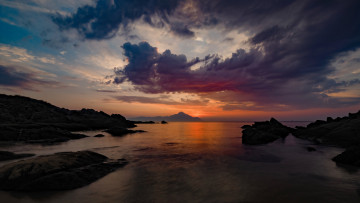 Картинка природа восходы закаты простор