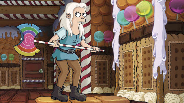 Картинка мультфильмы disenchantment bean разочарование