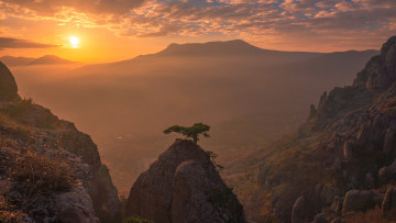 Картинка природа восходы закаты ай-петри крым