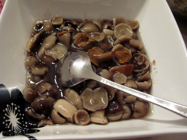 Обои картинки фото еда, грибы,  грибные блюда, опята