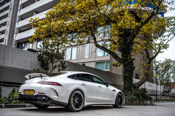 Картинка автомобили mercedes-benz alpine white mercedes benz amg gt 63s 4-door coupe
