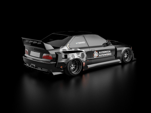 Обои картинки фото автомобили, 3д, bmw