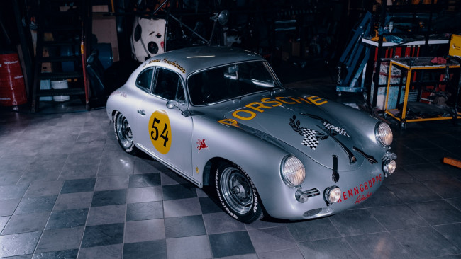 Обои картинки фото автомобили, porsche, 1961, 356b