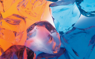 Картинка разное -+другое льдинки кубики