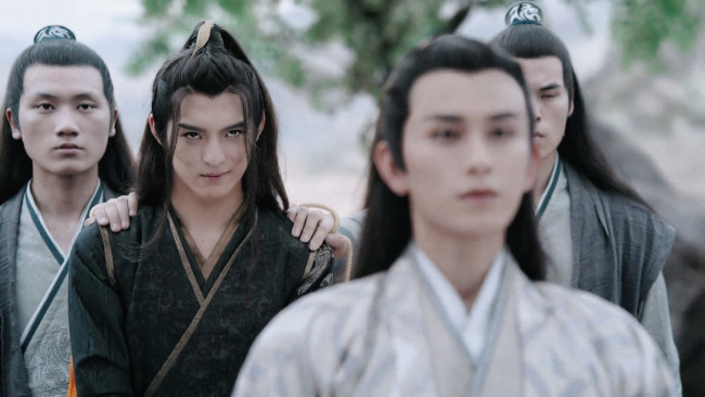 Обои картинки фото кино фильмы, the untamed, неукротимый, повелитель, чэньцин, сюэ, ян, ван, хао, сюань, мэн, яо, цзинь, гуаньяо