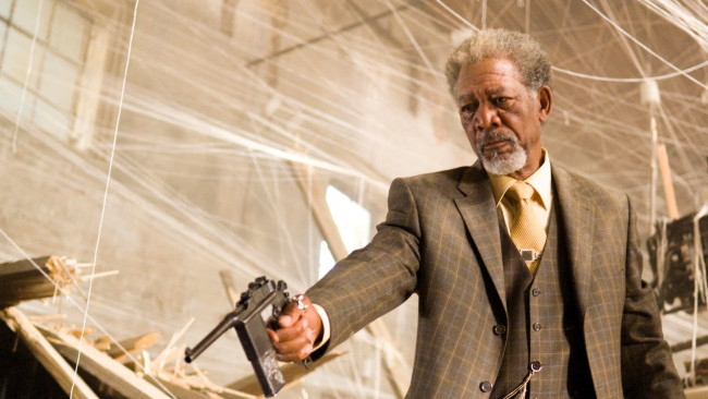 Обои картинки фото кино фильмы, wanted, мужчина, костюм, борода, пистолет