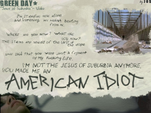 Картинка american idiot музыка green day