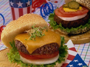 Картинка еда бутерброды гамбургеры канапе