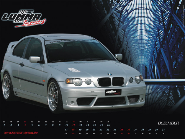 Обои картинки фото bmw, lumma, compact, автомобили