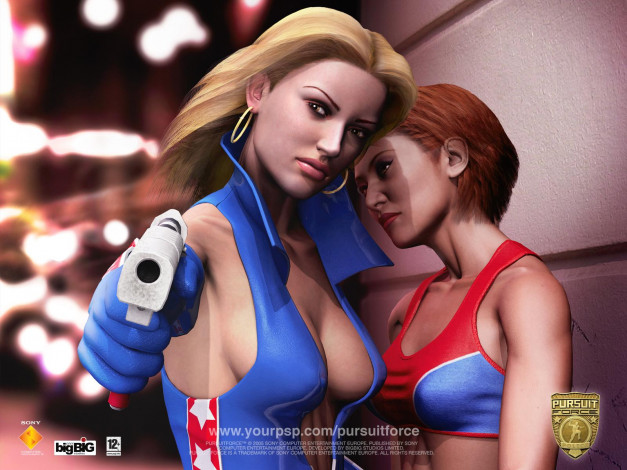 Обои картинки фото pursuit, force, видео, игры