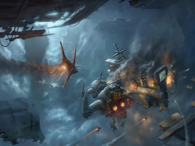 Обои картинки фото фэнтези, космические, корабли, звездолеты, станции