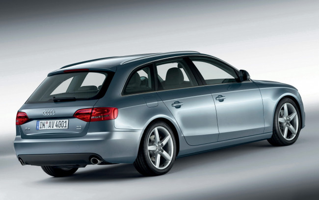 Обои картинки фото audi, a4, fsi, quattro, avant, автомобили