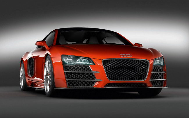 Обои картинки фото audi, r8, tdi, lemans, concept, автомобили