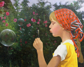 Картинка рисованные дети