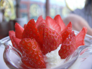 Картинка еда клубника земляника