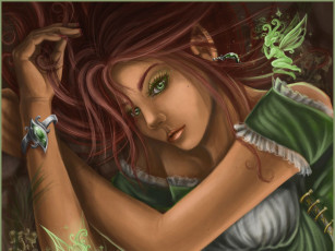 Картинка фэнтези эльфы