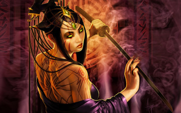Картинка фэнтези девушки