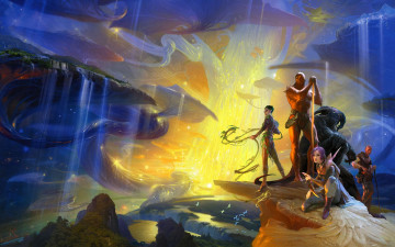 Картинка фэнтези иные миры времена владимир бондарь иллюстрации