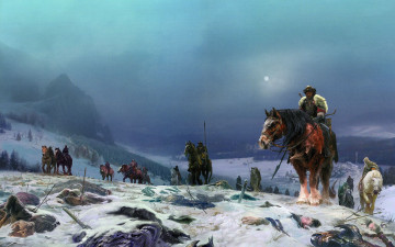 Картинка фэнтези люди владимир бондарь иллюстрации