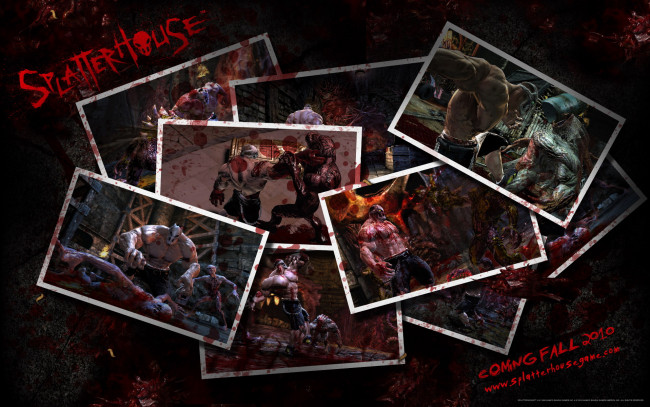 Обои картинки фото splatterhouse, видео, игры