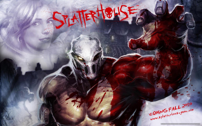 Обои картинки фото splatterhouse, видео, игры