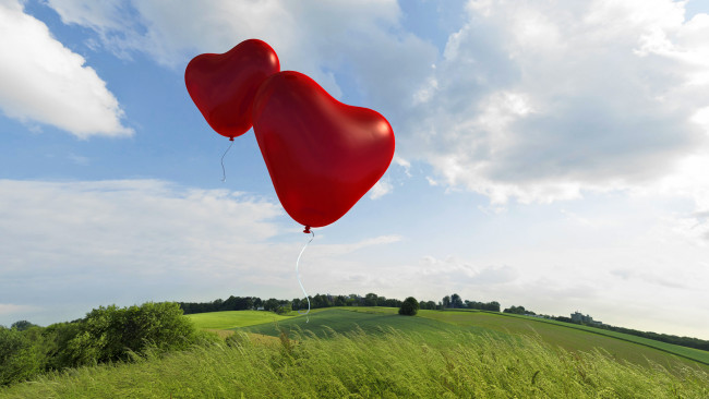 Обои картинки фото разное, игрушки, шари