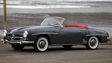 Картинка mercedes 190sl автомобили benz даймлер аг германия