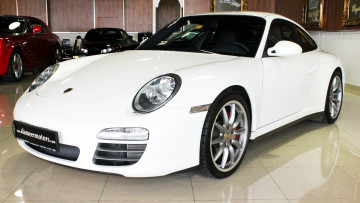 Картинка porsche 911 carrera автомобили выставки уличные фото германия спортивные элитные