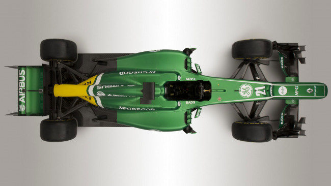 Обои картинки фото автомобили, formula, caterham, ct03, f1, racing
