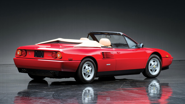 Обои картинки фото ferrari, mondial, автомобили, италия, спортивный