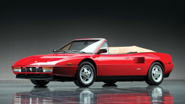 Обои картинки фото ferrari, mondial, автомобили, спортивный, италия