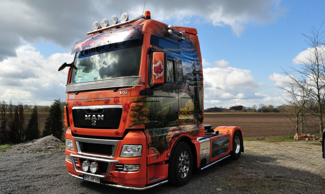 Обои картинки фото автомобили, man, truck, кабина