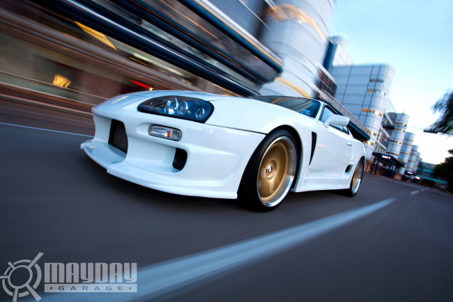 Обои картинки фото автомобили, toyota, supra