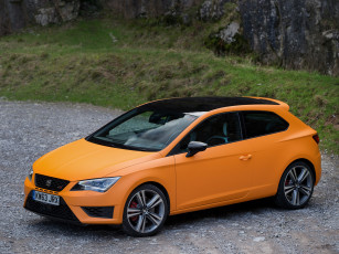 обоя автомобили, seat, sc, leon, 2014, uk-spec, cupra