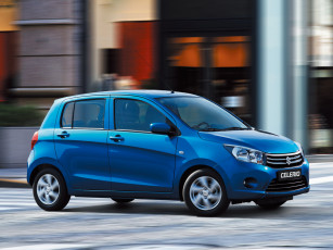 Картинка автомобили suzuki синий 2014 celerio
