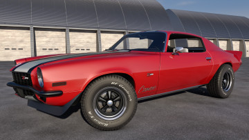 Картинка автомобили 3д 1970 chevrolet camaro z28