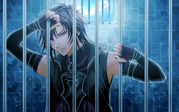 Картинка аниме wand+of+fortune узник ночь alvaro wand of fortune tagami sen арт тюрьма камера решетка парень