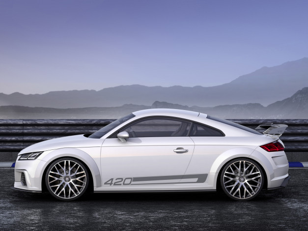 Обои картинки фото автомобили, audi, 2014, concept, sport, quattro, tt