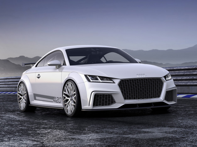 Обои картинки фото автомобили, audi, 2014, concept, sport, tt, quattro