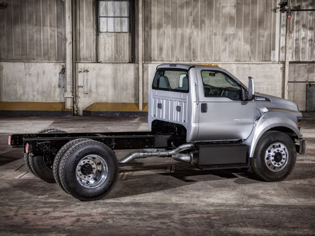 Обои картинки фото автомобили, ford trucks, regular, duty, super, ford, f-650, cab, 2014г